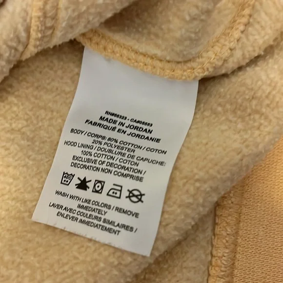 Nike Men's Light Orange Hoodie Size Large - Picture 4 of 4